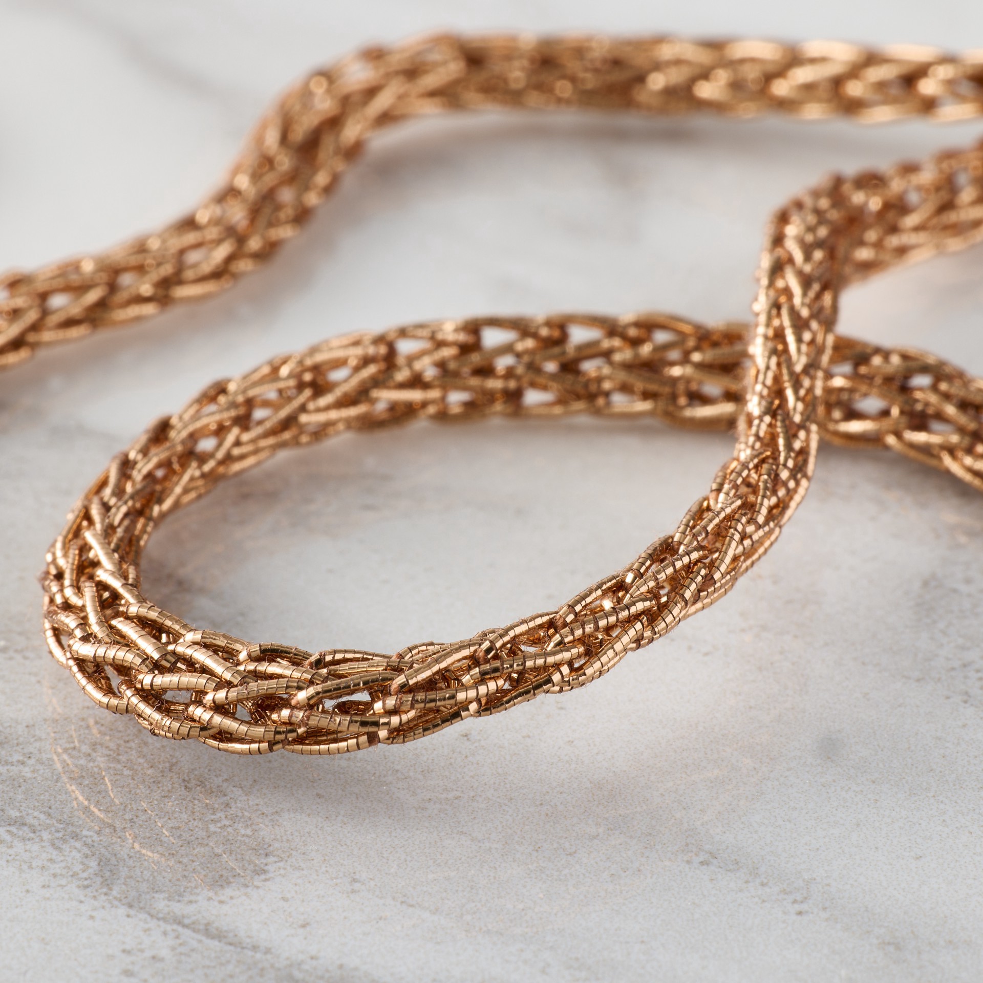 slide 2 of 2, 1/5" X 5yd. Braided Trim Ribbon By Celebrate It Classic, 1/5 in x 5 yd