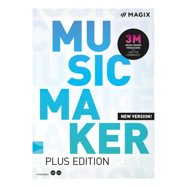 slide 1 of 2, MAGIX Music Maker Plus 2020, Disc/Download, 1 ct