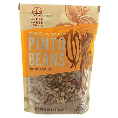 slide 1 of 1, Green Earth Organics Organic Pinto Beans, 14 oz