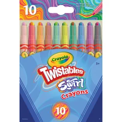 Crayola Twistables Swirl Crayons 10 ea