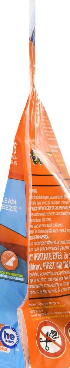 slide 8 of 9, Tide Pacs Clean Breeze Detergent 16 ea, 16 ct