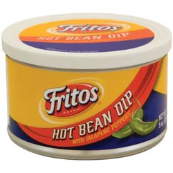 Fritos Hot Bean Dip With Jalapeno Peppers