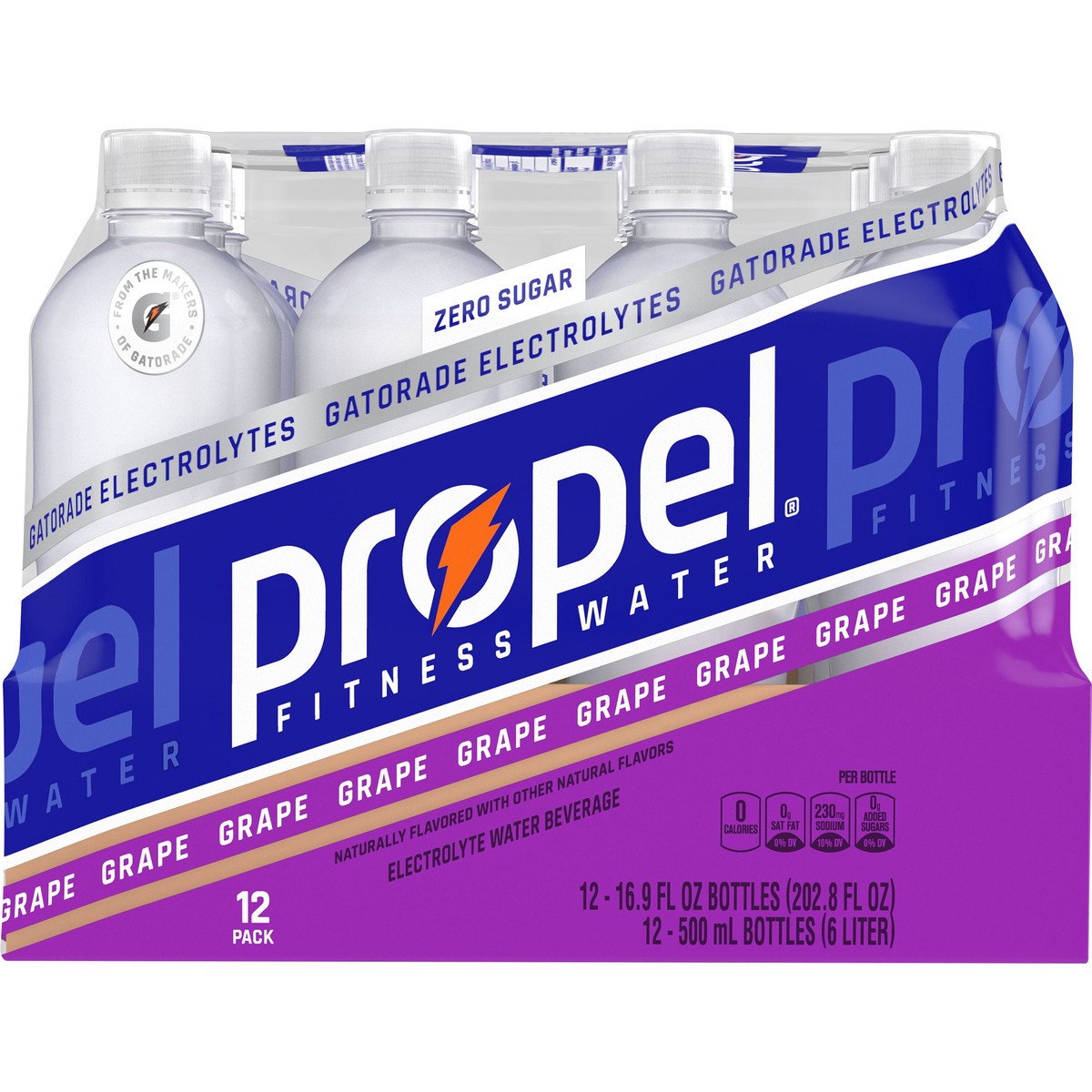 slide 2 of 3, Propel Electrolyte Water Beverage, 12 ct