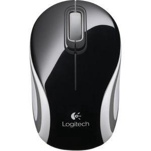 slide 3 of 4, Logitech M187 Wireless Mini Optical Mouse, Black, 1 ct