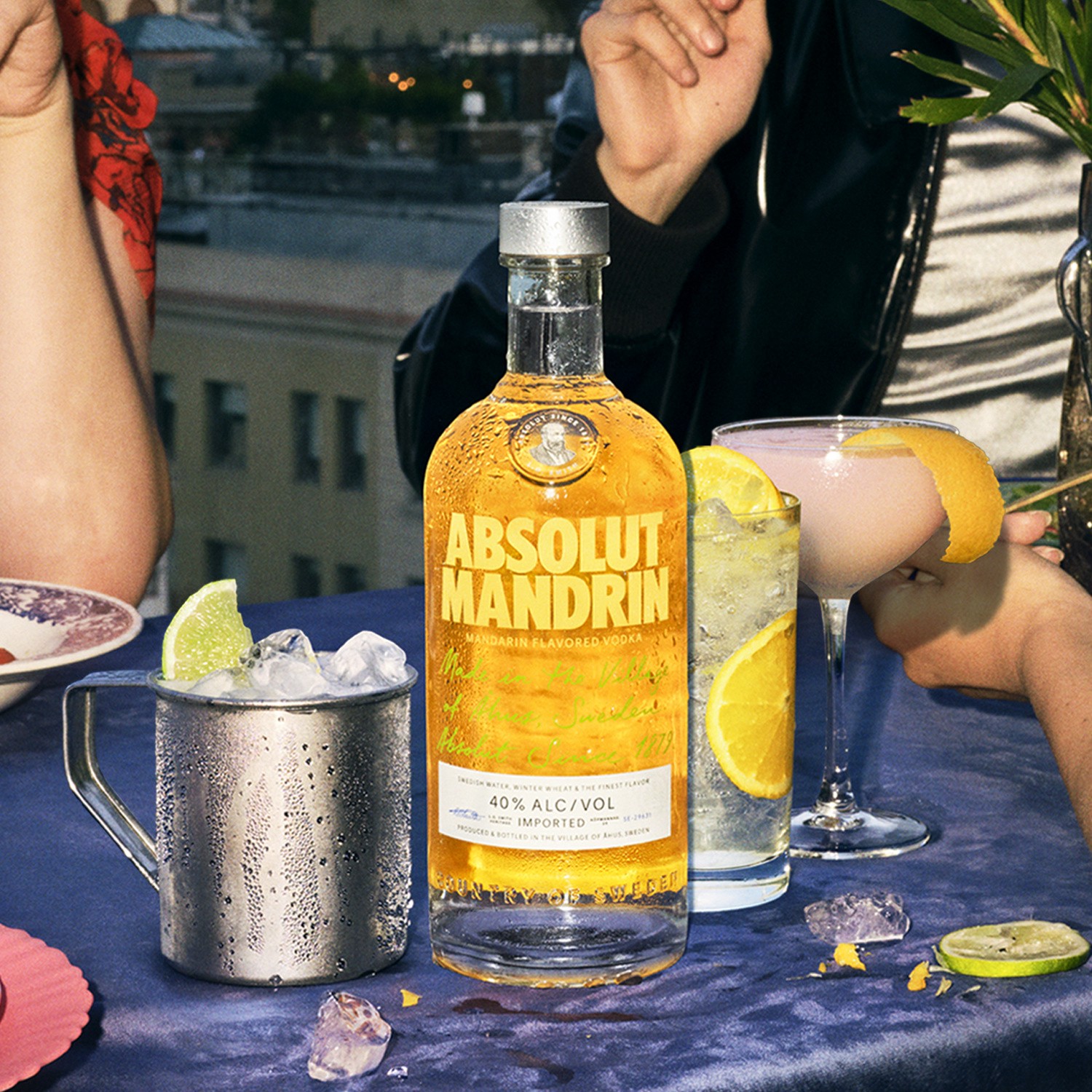 slide 2 of 10, Absolut Mandrin Flavored Vodka, 375 mL Bottle, 40% ABV, 375 ml