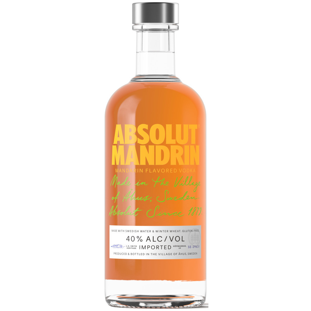 slide 1 of 6, Absolut Mandarin Vodka, 375 ml