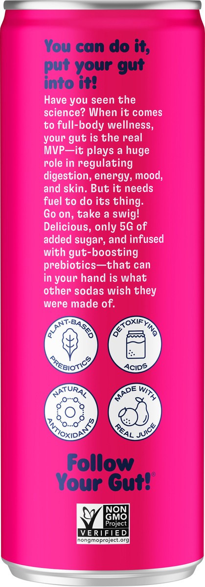 slide 3 of 4, Health-Ade Pop Pomegranate Berry Prebiotic Soda - 12 fl oz, 12 fl oz