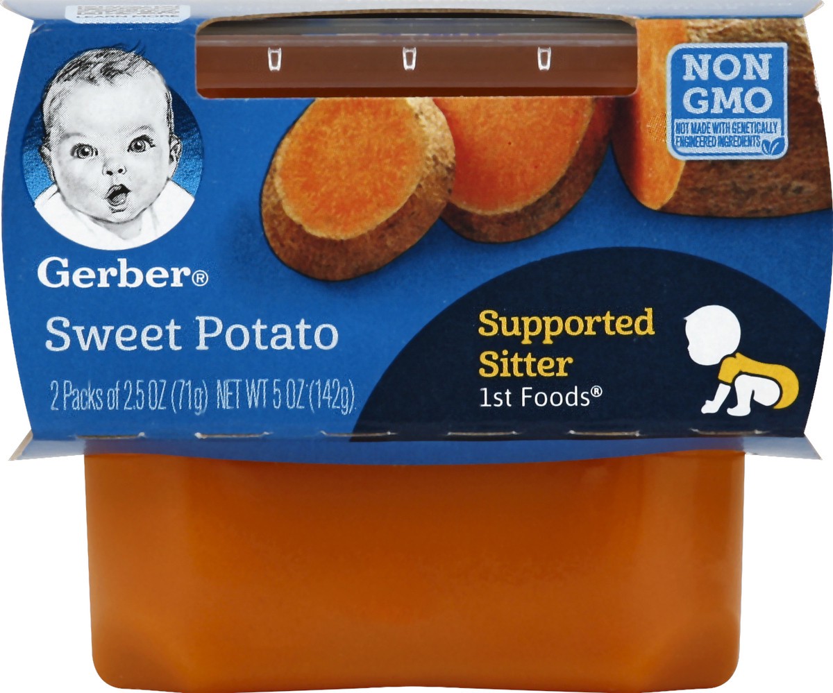 slide 1 of 6, Gerber Sweet Potato 2 ea, 2 ct