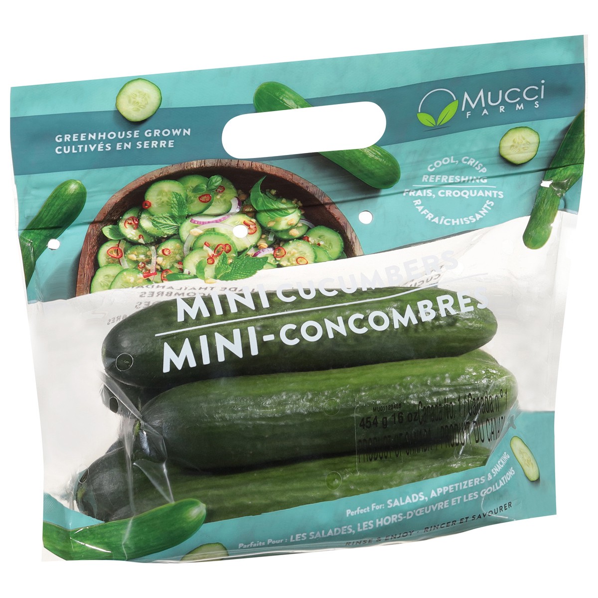 slide 12 of 12, Mucci Farms Cucumbers Mini 16 oz, 16 oz