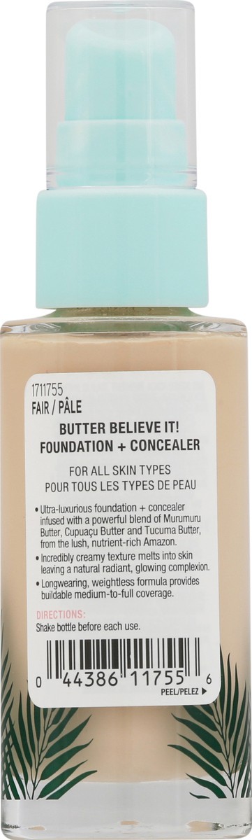 slide 9 of 9, Physicians Formula Murumuru Butter Foundation + Concealer Fair, 1.07 fl oz