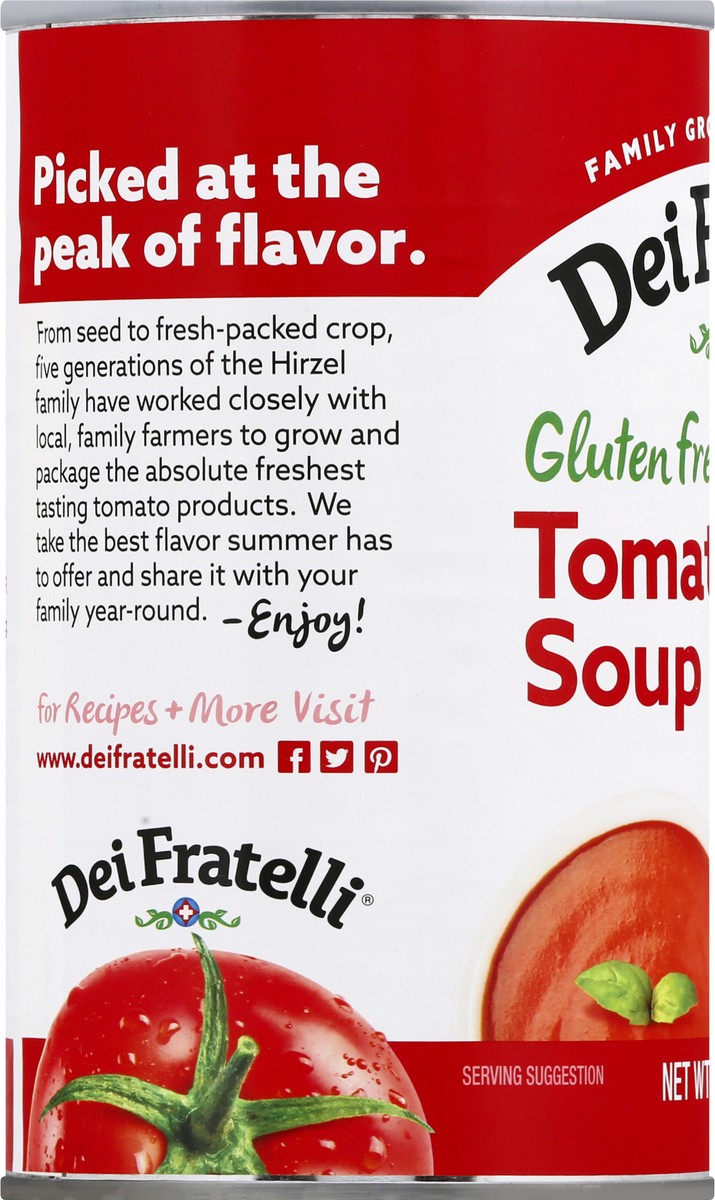 slide 10 of 13, Dei Fratelli Gluten Free Condensed Tomato Soup 50 oz, 50 oz