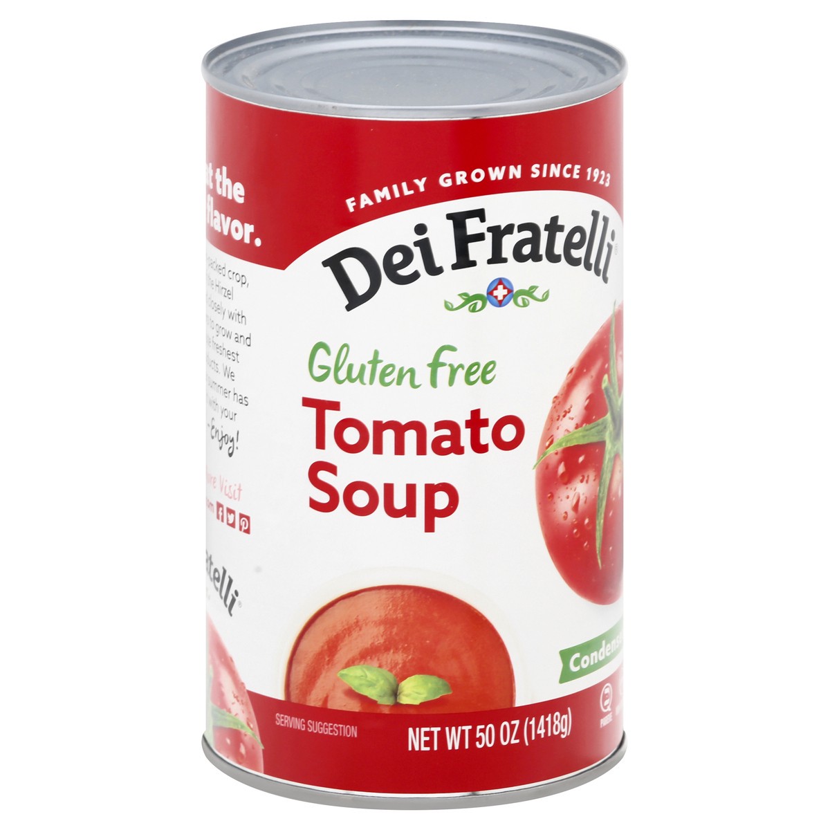 slide 12 of 13, Dei Fratelli Gluten Free Condensed Tomato Soup 50 oz, 50 oz