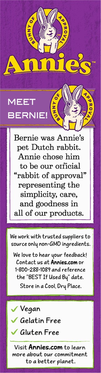 slide 2 of 9, Annie's Organic Berry Patch Bunny Fruit Flavored Snacks, 10 ct