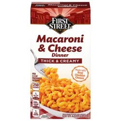 First Street Mac & Cheese Thick & Creamy - 7.25 oz