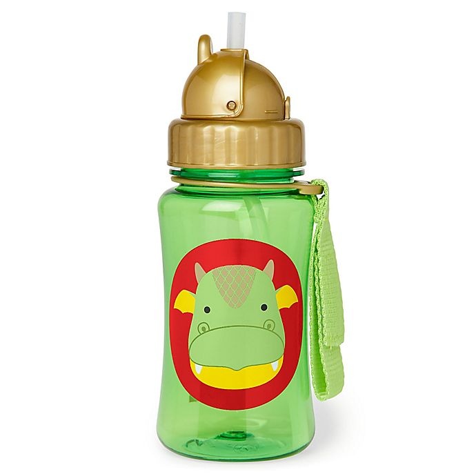  Skip Hop Toddler Sippy Cup with Straw, Zoo Straw