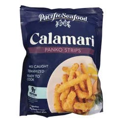 Newport Breaded Calamari Strips IQF - 16 Oz