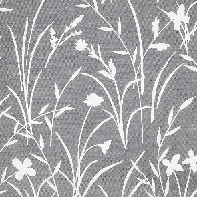 slide 2 of 2, Commonwealth Home Fashions Bradford Grommet Window Curtain Panel - Grey, 84 in