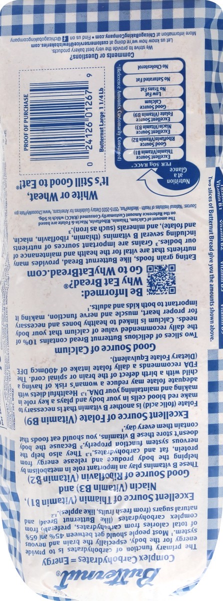 slide 2 of 9, Butternut Large Bread 20 oz, 20 oz