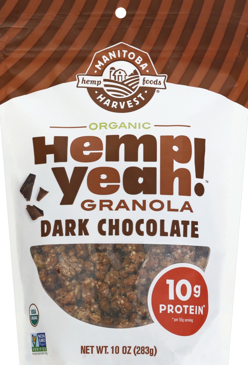 slide 3 of 6, Hemp Yeah Dark Chocolate, 10 oz