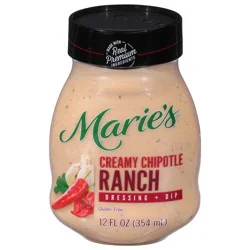 Marie's Creamy Chipotle Ranch Dressing 12 fl oz Plastic Jar