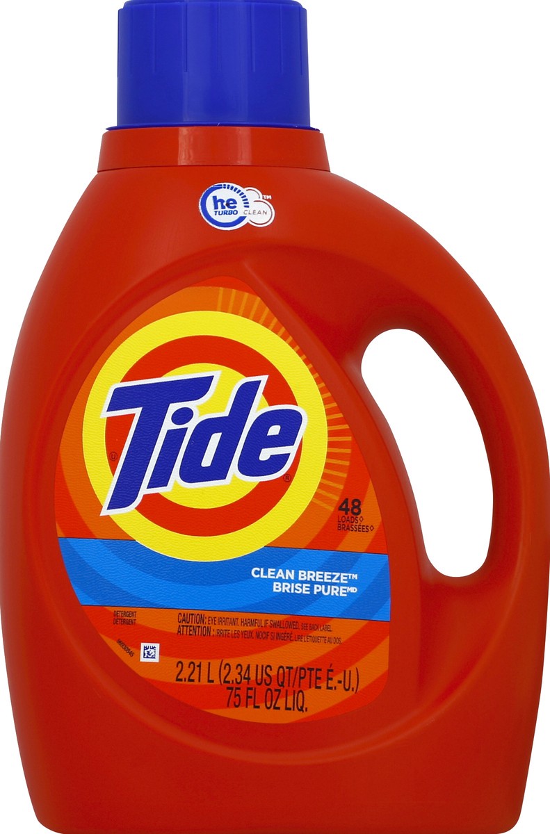 slide 1 of 5, Tide Detergent 75 oz, 75 oz