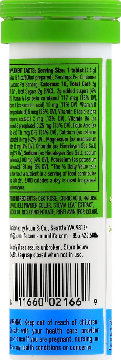 slide 2 of 12, Nuun Hydration Tablets Blueberry Pomegranate Vitamins 12 ea, 12 ct