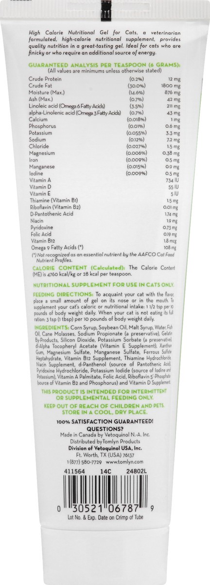 slide 4 of 12, Tomlyn Nutritional Gel 4.25 oz, 4.25 oz