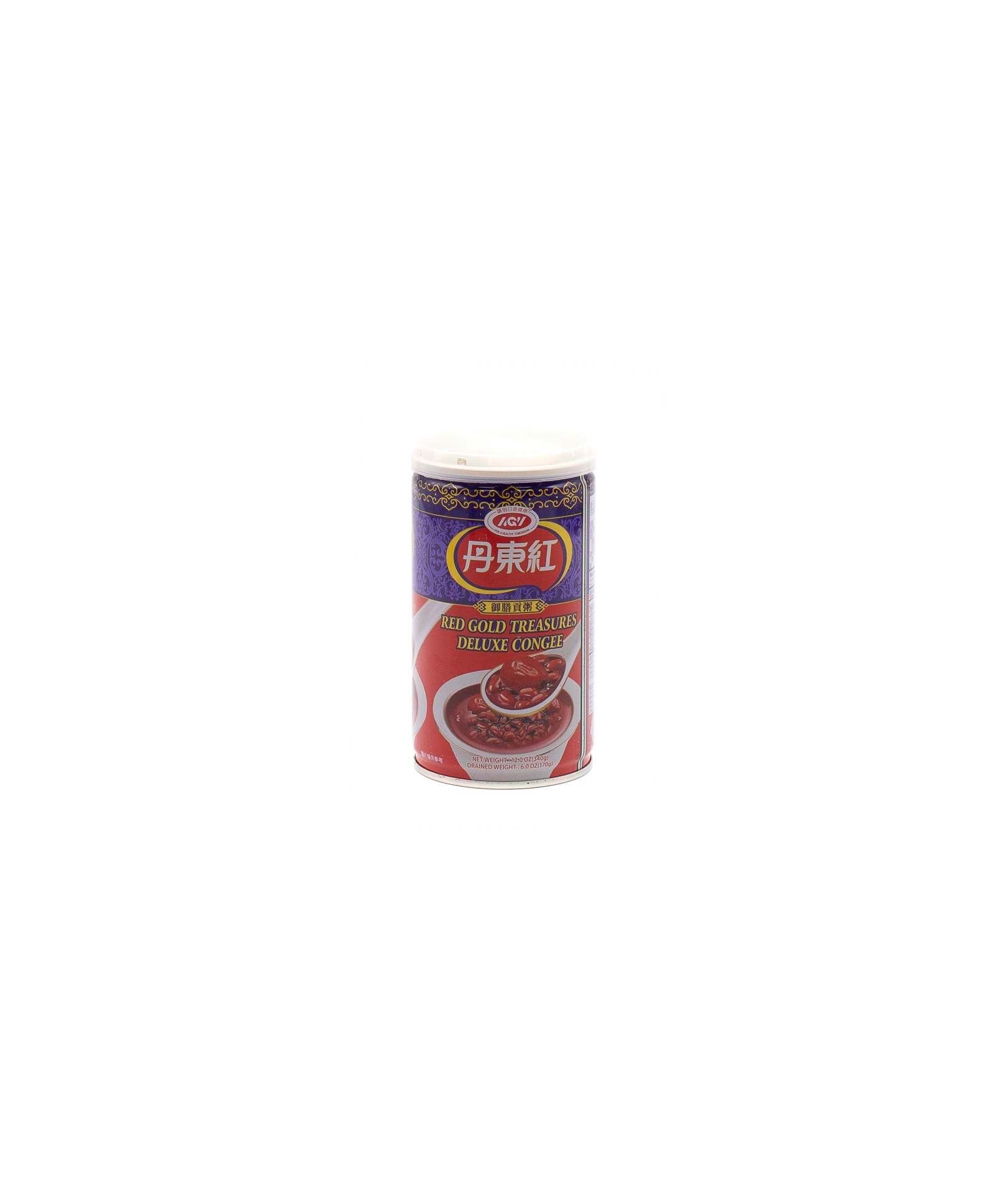 slide 1 of 1, AGV Red Gold Treasures Deluxe Congee, 340 gram