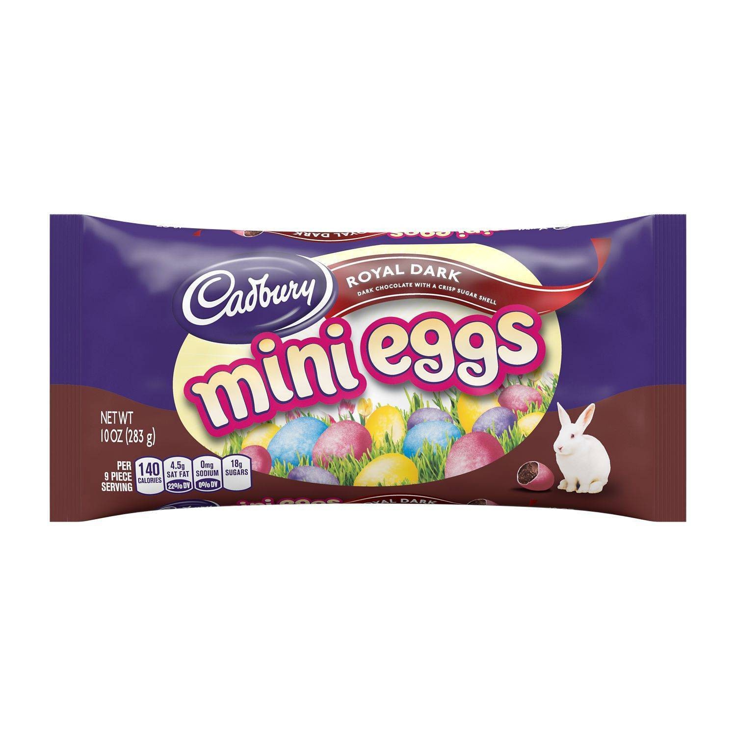 slide 1 of 2, Cadbury ROYAL DARK Mini Eggs Easter Candy, 10 oz
