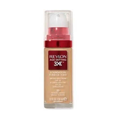 slide 1 of 5, Revlon Age Defying Firming & Lifting Makeup - Tender Beige, 1 oz