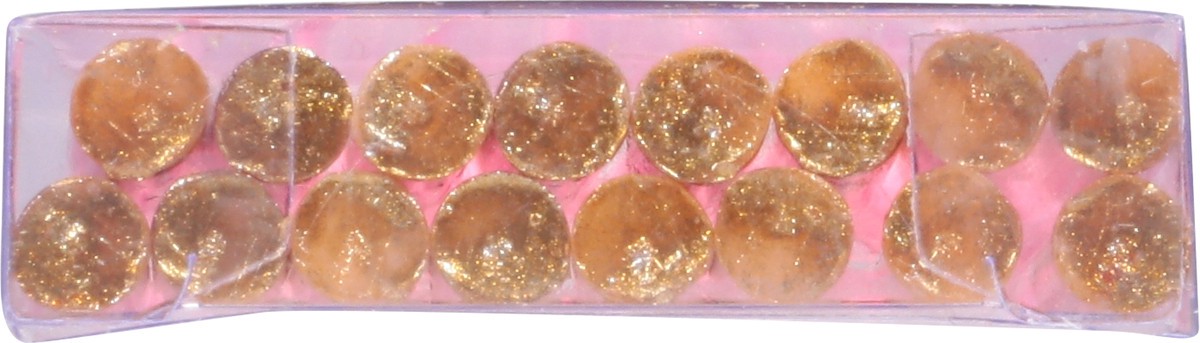 slide 6 of 11, Caspari Petal Pink/Gold Birthday Slims Candles 16 ea, 16 ct