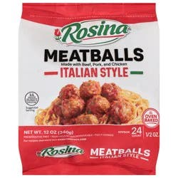 Rosina Italian Style Meatballs 12 oz