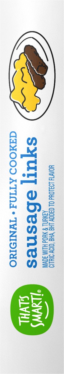 slide 5 of 13, That's Smart! Original Fully Cooked Sausage Links, 6.4 oz