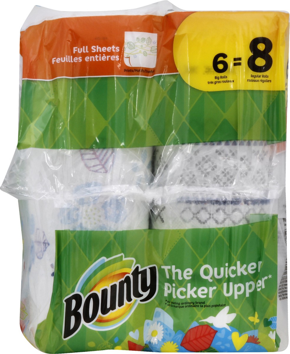 slide 5 of 11, Bounty Paper Towels 6 ea, 6 ct