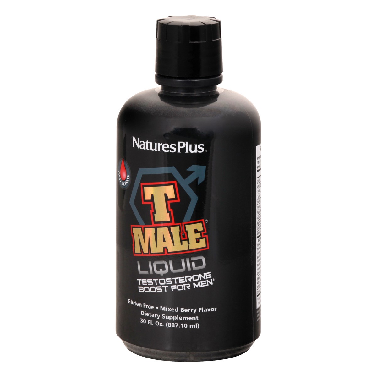 slide 6 of 12, Nature's Plus Liquid Mixed Berry Flavor Testosterone Boost 30 oz, 30 oz