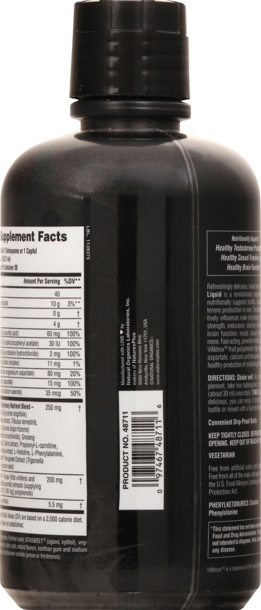 slide 5 of 12, Nature's Plus Liquid Mixed Berry Flavor Testosterone Boost 30 oz, 30 oz