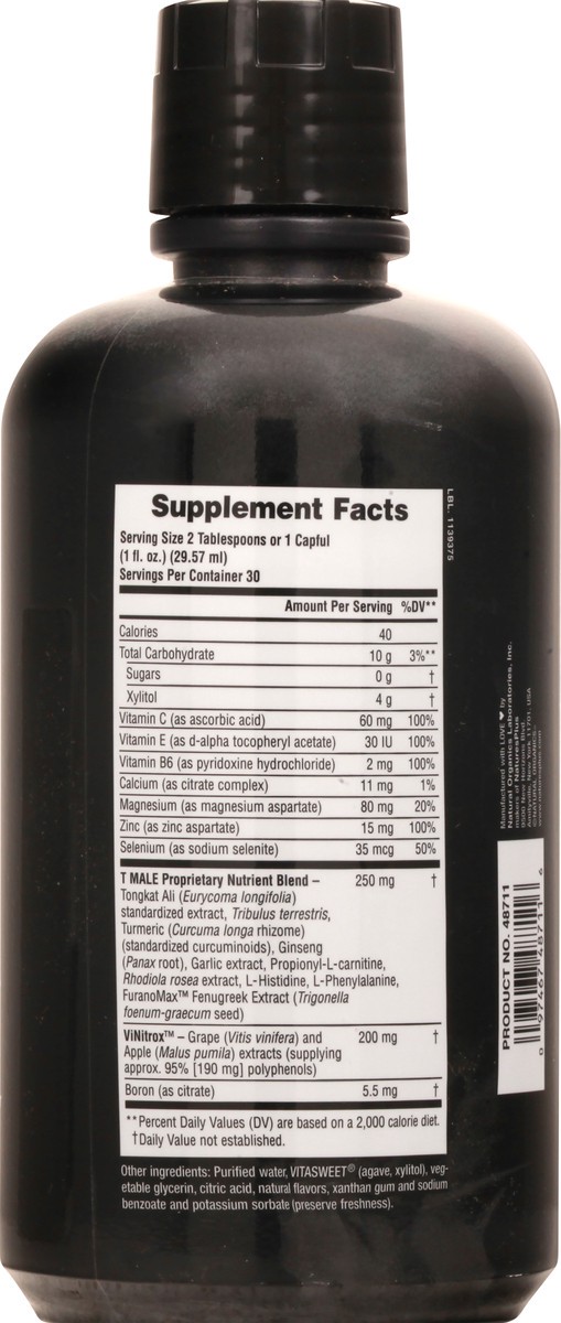slide 4 of 12, Nature's Plus Liquid Mixed Berry Flavor Testosterone Boost 30 oz, 30 oz