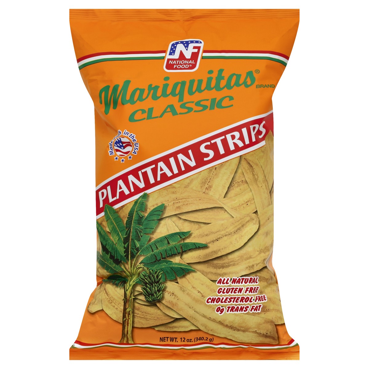 slide 4 of 6, NATIONAL FOOD Classic Plantain Strips Original, 12 oz