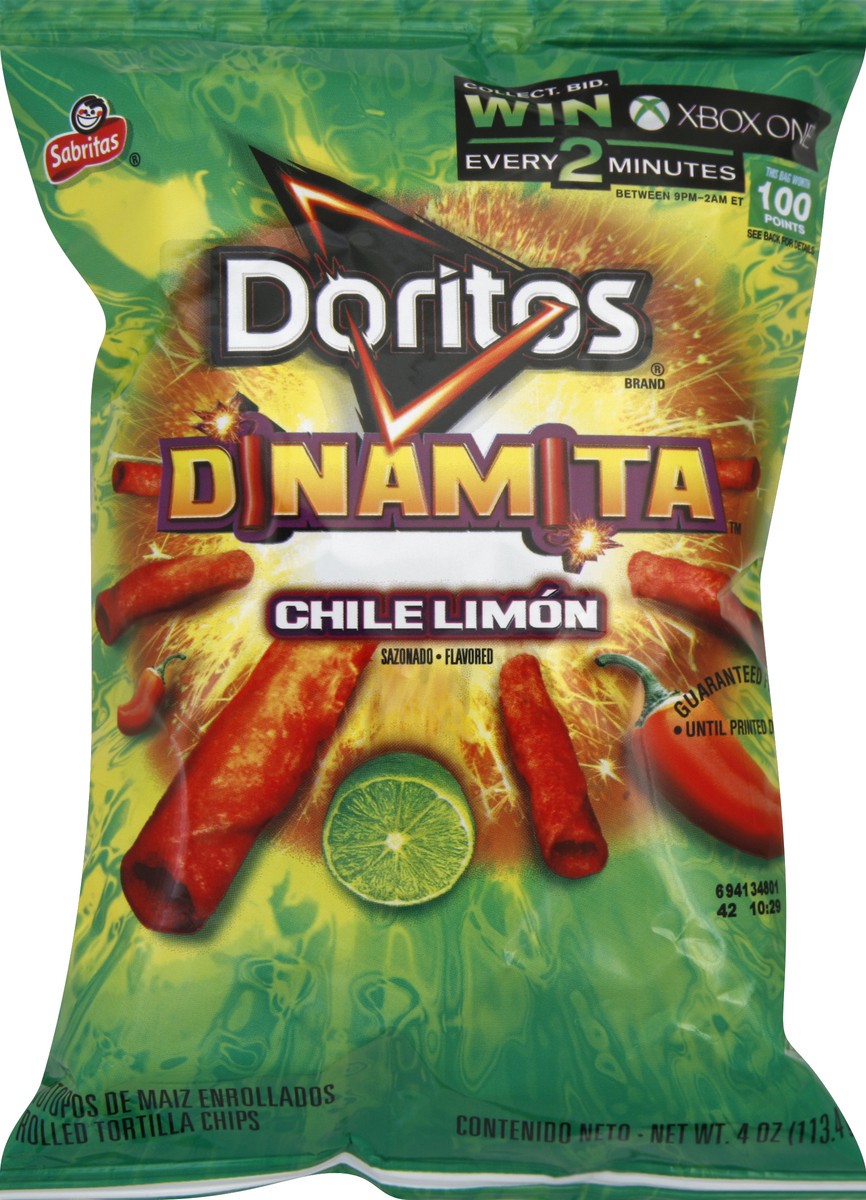 slide 5 of 6, Doritos Tortilla Chips 4 oz, 4 oz