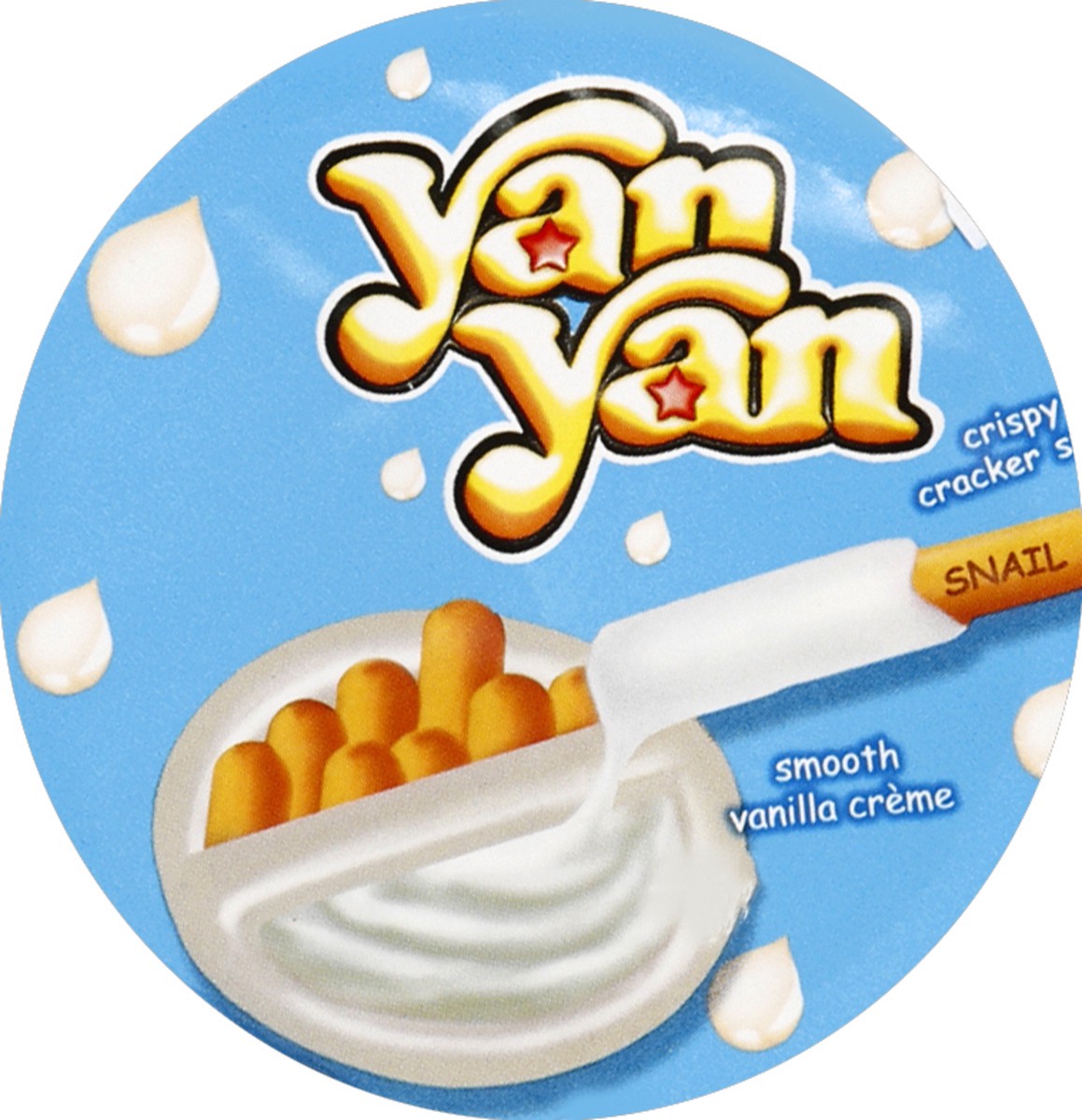 slide 2 of 6, Yan Yan Vanilla Creme Cracker Stick with Dip 2.0 oz, 2 oz