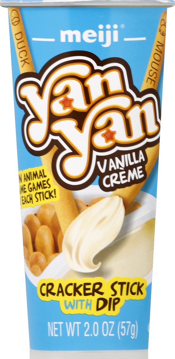 slide 5 of 6, Yan Yan Vanilla Creme Cracker Stick with Dip 2.0 oz, 2 oz