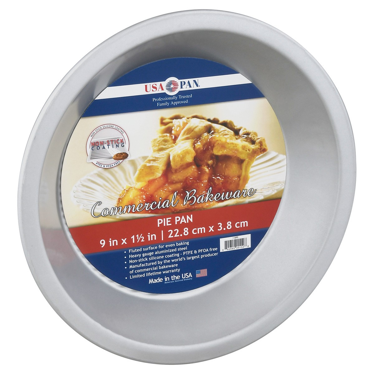 slide 5 of 11, USA Pan 9 Inch Pie Pan 1 ea, 1 ea