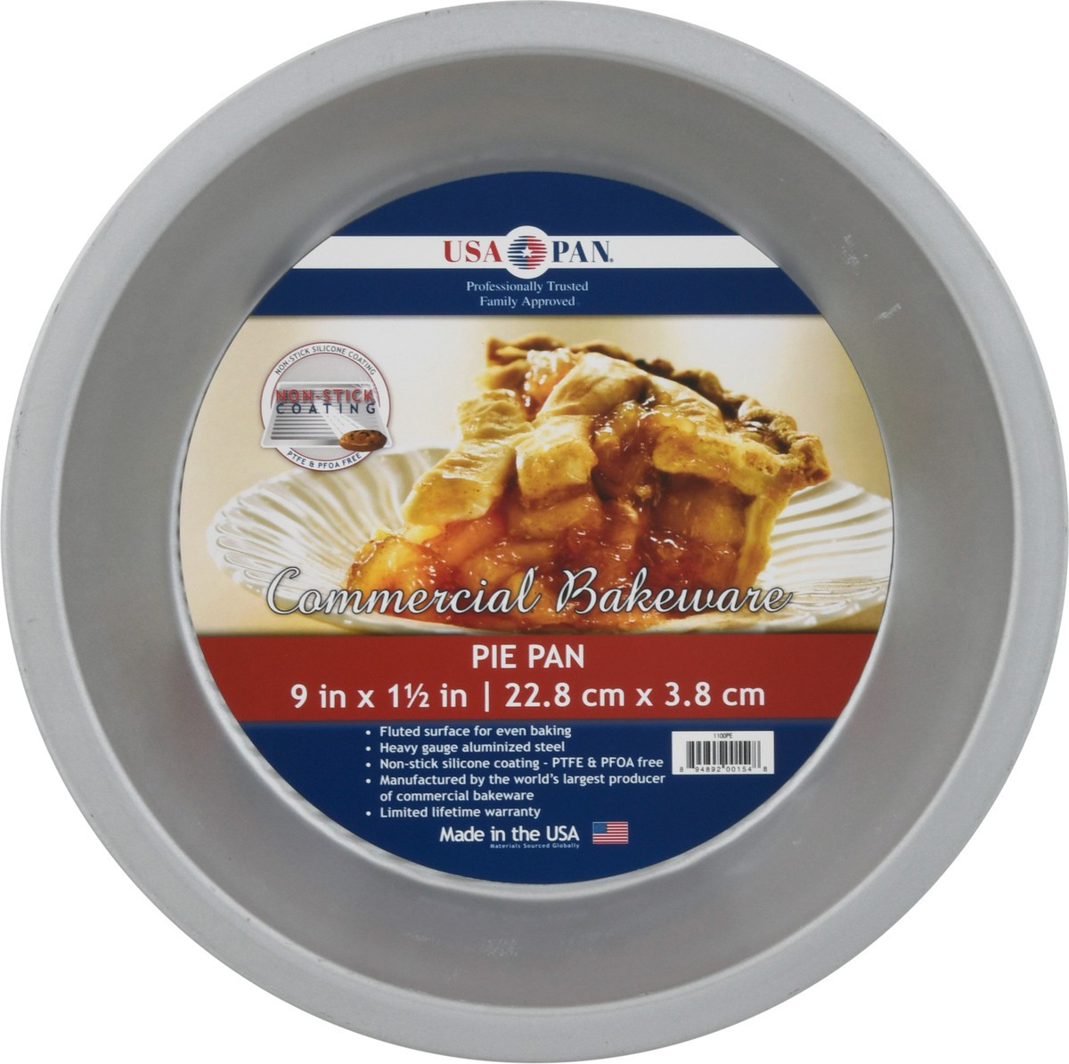 slide 7 of 11, USA Pan 9 Inch Pie Pan 1 ea, 1 ea