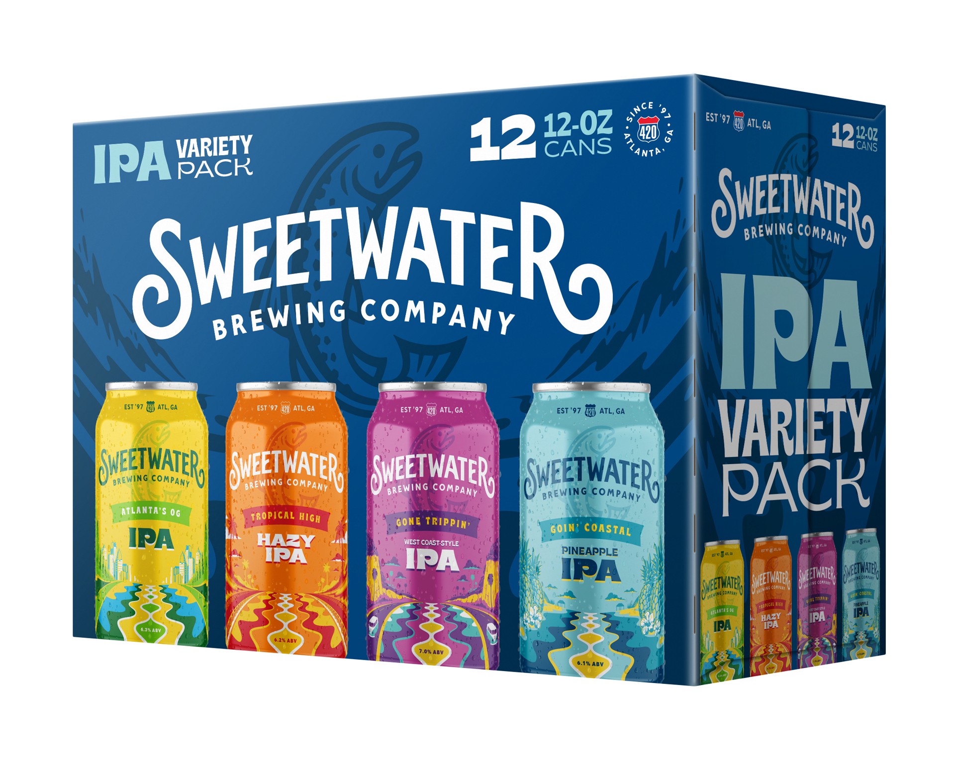 slide 1 of 9, IPA Variety Pack 12 Pack 12oz Cans, 12 ct; 12 oz