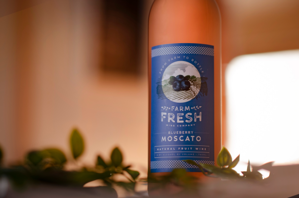 slide 7 of 16, Farm Fresh Blueberry Moscato, 750 ml