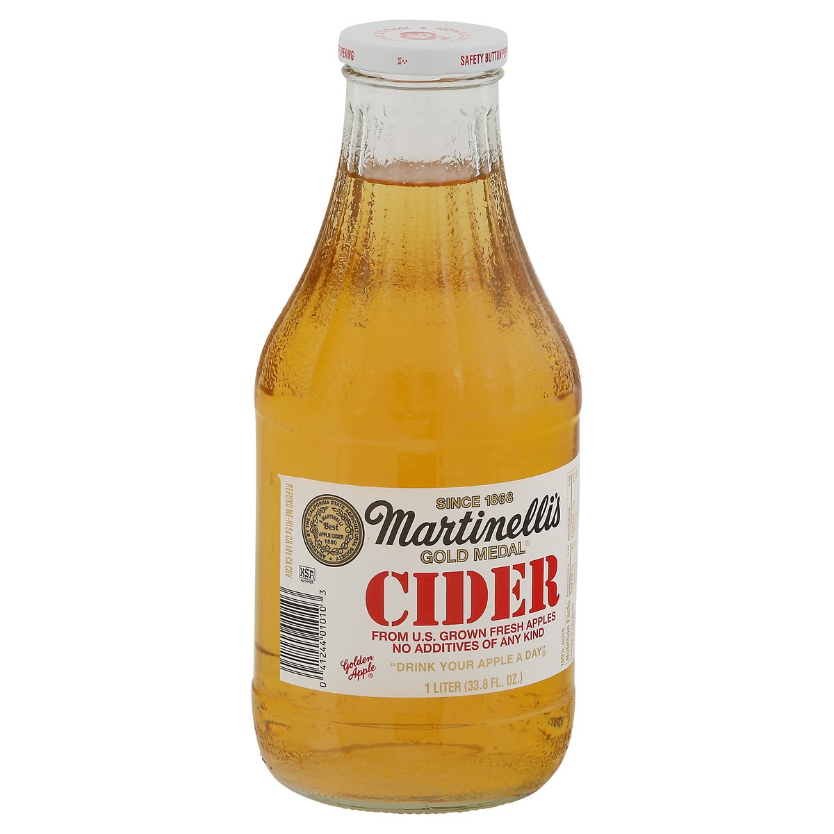 slide 2 of 9, Martinelli's Cider, 33.8 oz