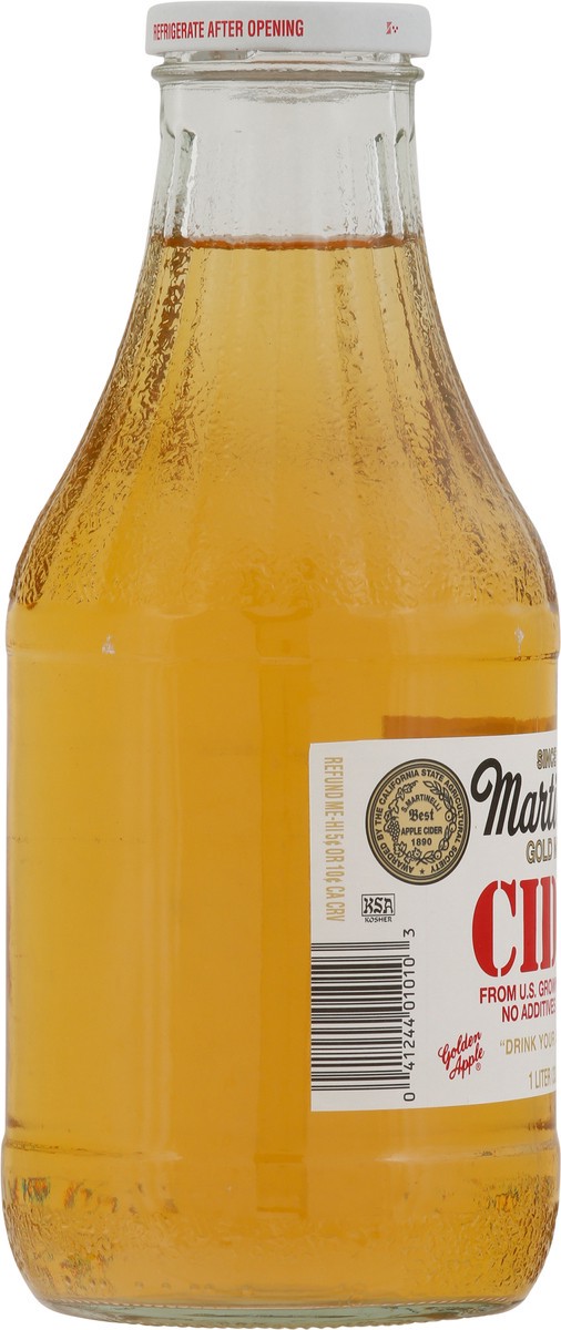 slide 7 of 9, Martinelli's Cider, 33.8 oz