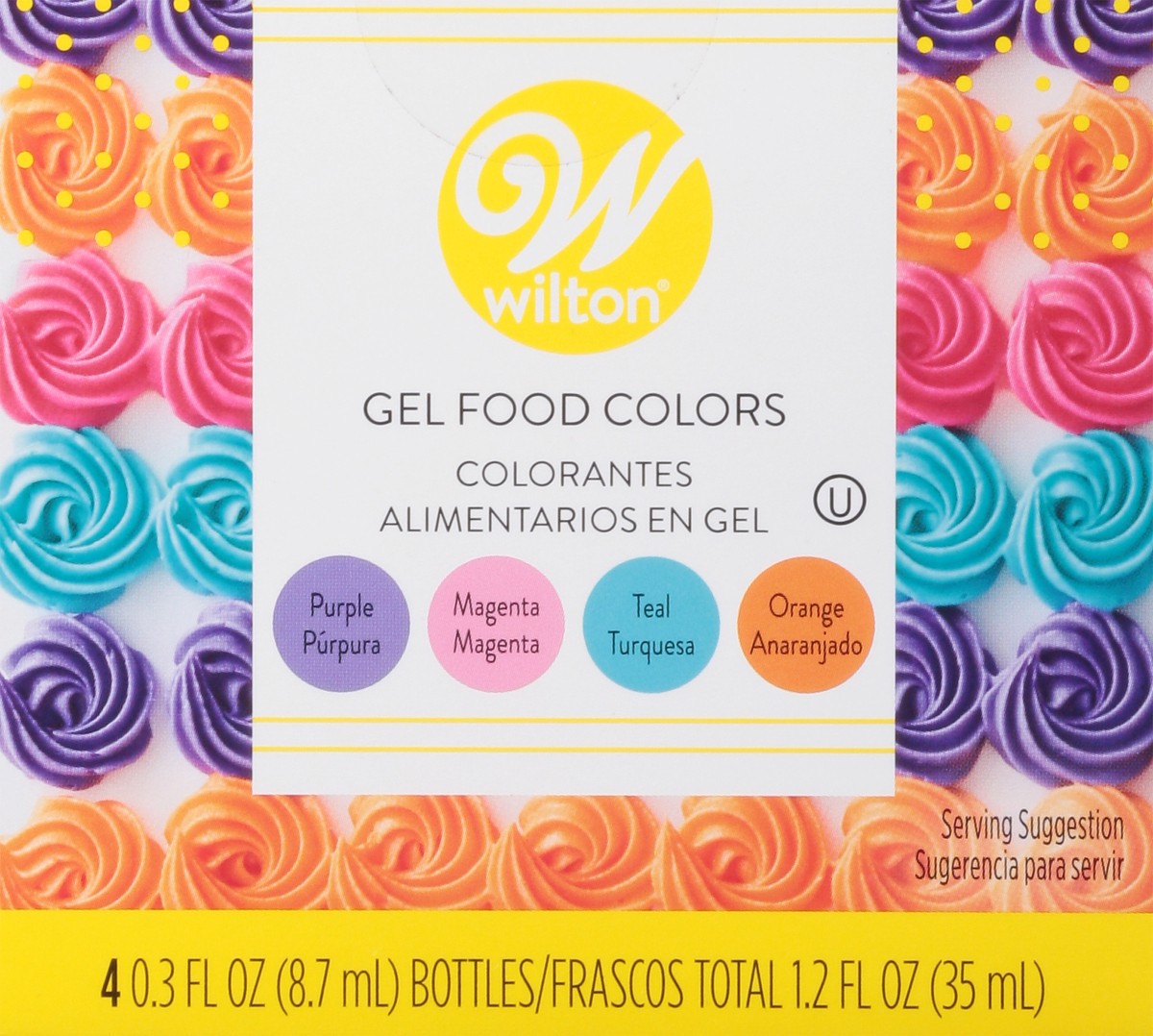 slide 6 of 9, Wilton Neon Gel Food Color Set, 4 ct