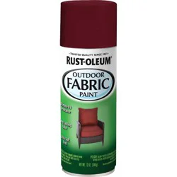 Rust-Oleum Outdoor Fabric Spray Paint Dark Red