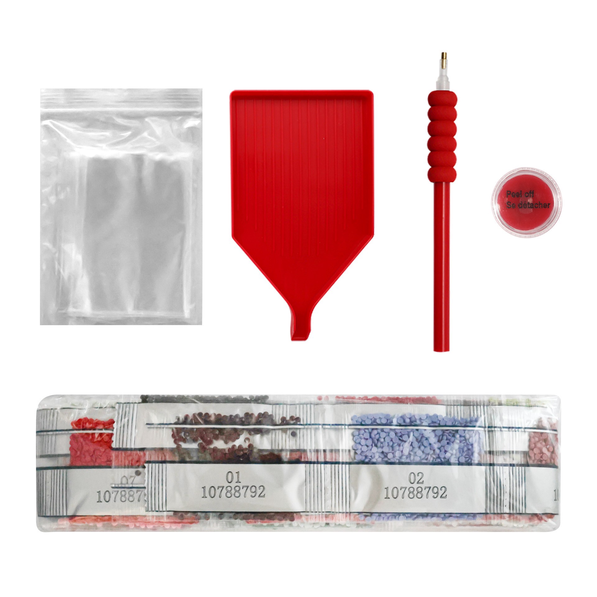 slide 4 of 4, 16" X 20" Cardinals Diamond Art Kit By Make Market, 16 in x 20 in